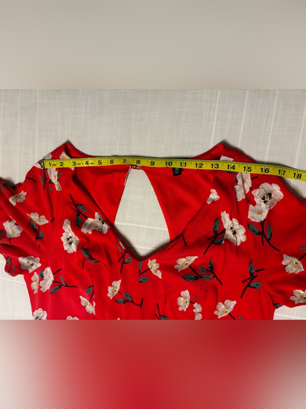 Torrid Floral Maxi Challis Walk-Through Dress In Vibrant Salmon Pink Color - Picture 8 of 10